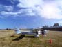 Just after landing at Courtenay airpark, Vancouver Island Canada